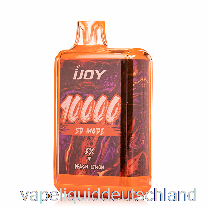 Ijoy Bar SD10000 Einweg-Vape-Flüssigkeit Pfirsich-Zitrone